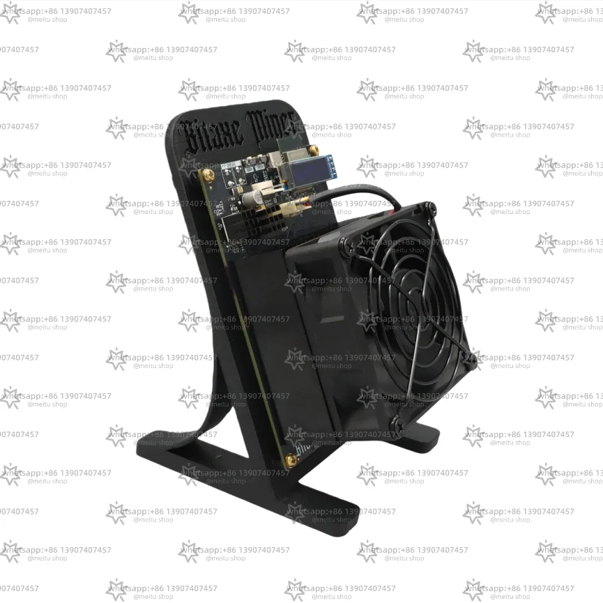 

Bitsolo Player Bitaxe Gamma 601 1,2TH/S 18 Вт BTC Miner Bitcoin Lottery Miner (с большим черным/оранжевым корпусом)