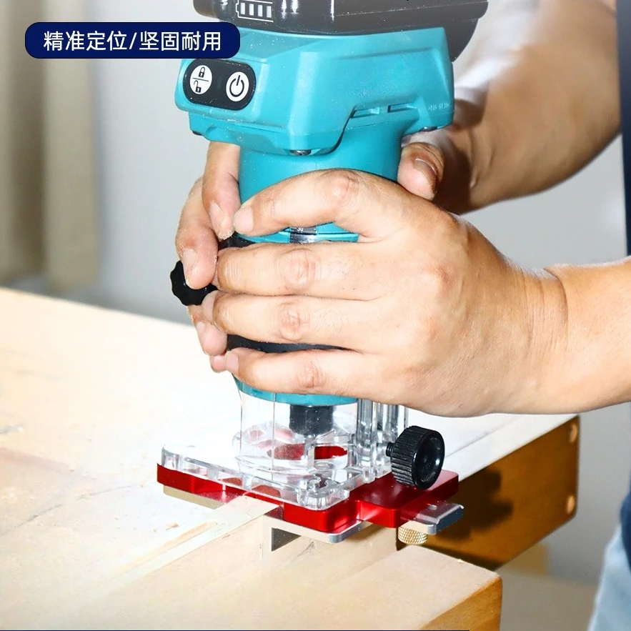 Multi 2-in-1 Grooving Cutter Precise Hole Position Device Electric Construction Accessory for Wood Panels