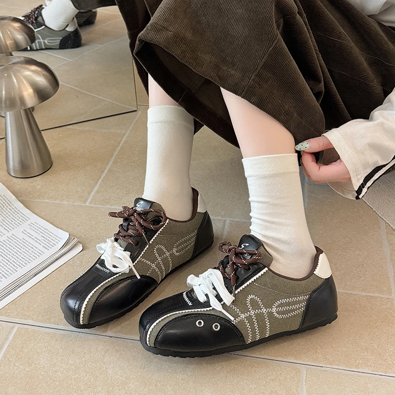 Fashion Sewing Women Casual Shoes Outdoor Fitness Running Sneakers Spring Autumn Ladies Sports Shoes Breathable Jogging Trainers