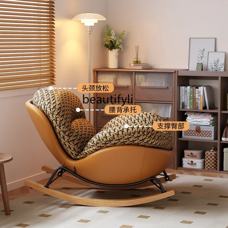 Sofa Sleeping Lying Living Room Corner Single Sofa Home Balcony Leisure Rocking Chair