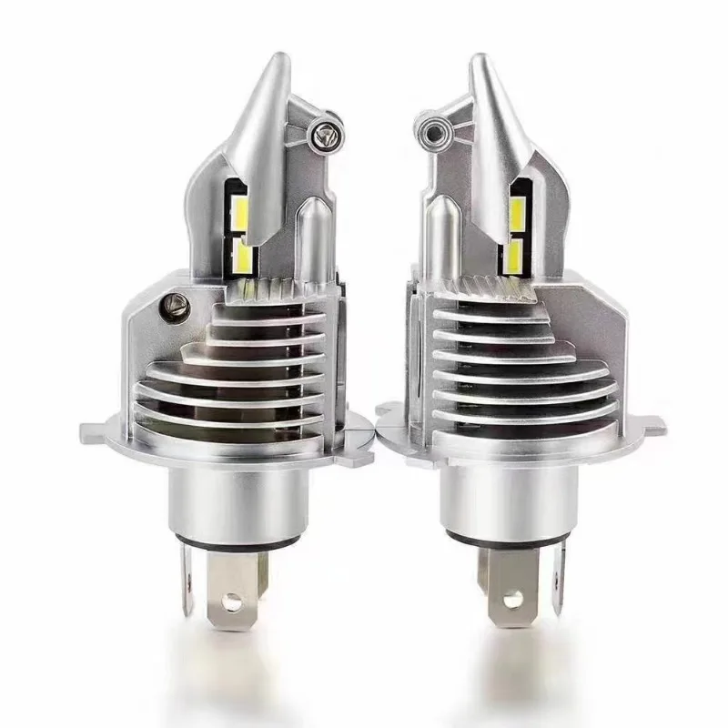 1Pcs H4 LED Motorcycle Headlight Bulb CSP for Car Motorcycle 6500K LED Hi/Lo High and Low Beam 50W Motorbike Headlamp 12V 24V