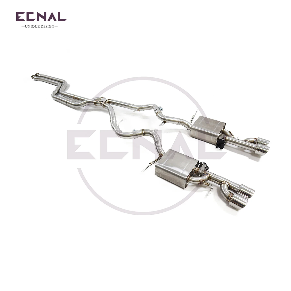 

Выхлопная система Ecnal с клапаном для BMW E90 335i N54 3.0T 2007-2010: высокопроизводительная спортивная выхлопная система Catback с клапаном и глушителем