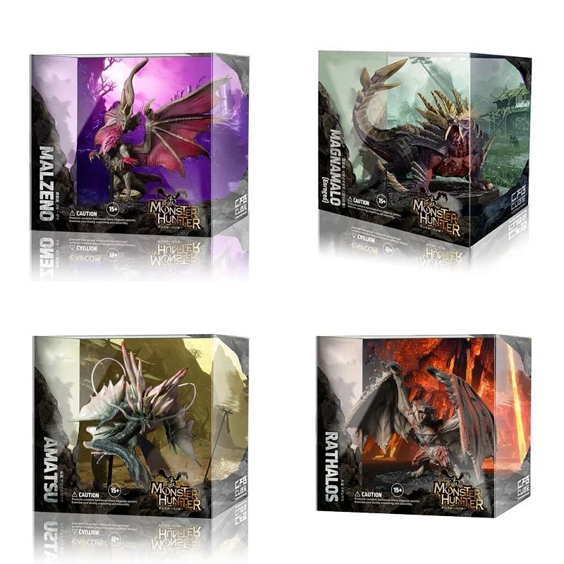 

Monster Hunter World PS4 ИГРА CFB Модели из ПВХ Куб Мужской Огненный Дракон Амацумахацучи ‌ Фигурка оригинальные детские игрушки в подарок