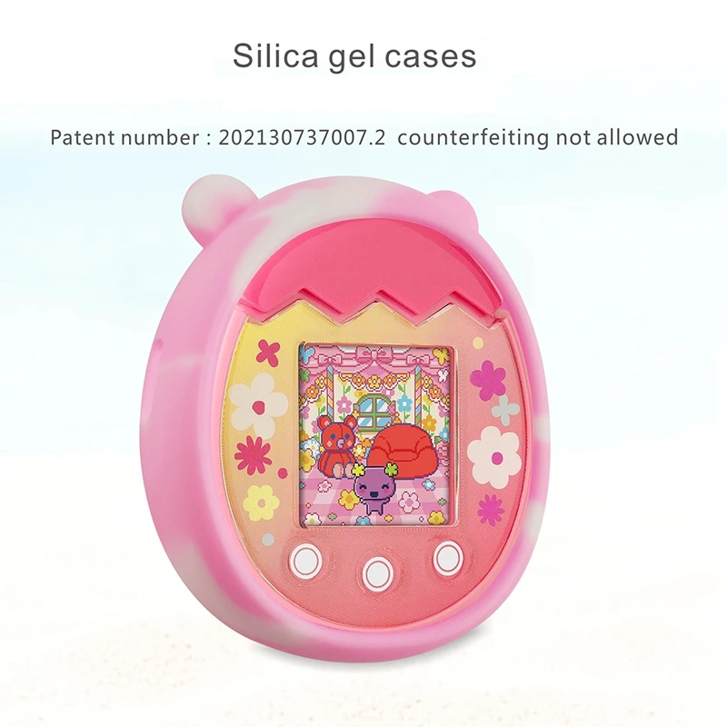 Soft Silicone Case For Tamagotchi Pix Virtual Electronic Pet Machine Protective Cover Shell Waterproof Case