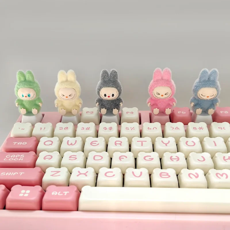 Diy Keycap Canvas Cute Mechanical Keyboard Personalized And Creative Customization Three-Dimensional Transparent Keyboard Decora