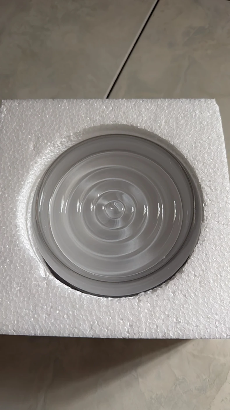 Modern Round Glass Wall Lamps LED Acrylic Corridor Aisle Lamp Minimalist Home Decor Living Room Porch Bedroom Bedside Wall Light