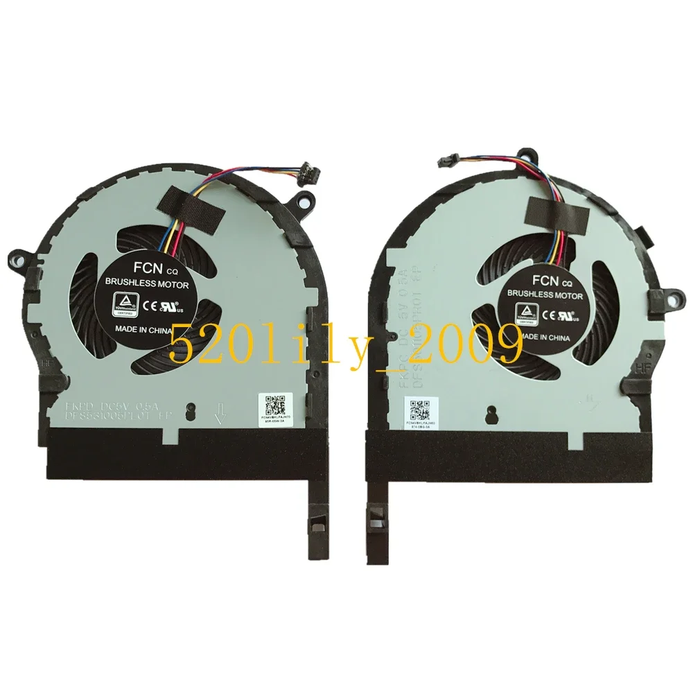 Suitable for ASUS, Flying Fortress fifth generation FX504 ZX80G FX80G radiator CPU fan