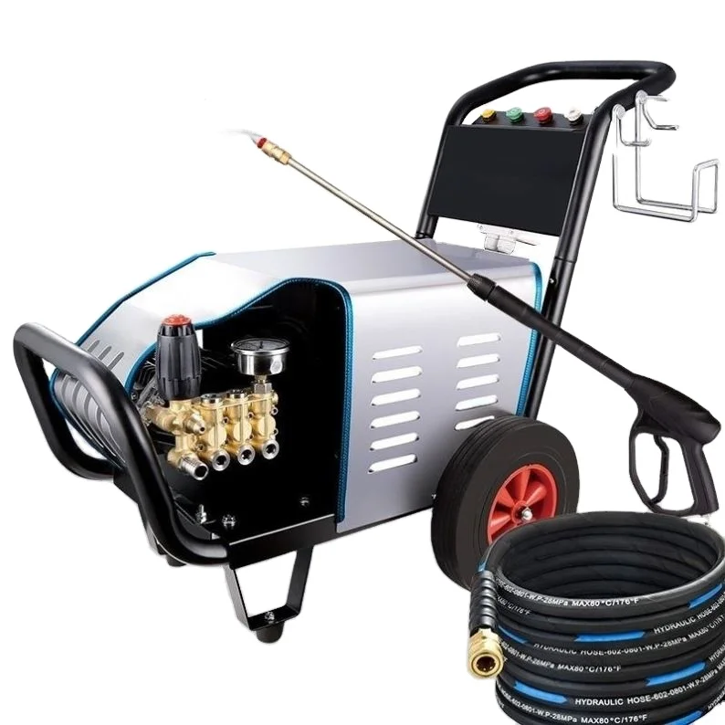 

Commercial High-Pressure Washing Machine 220V Industrial Automatic Car Wash Machine High-Power Farm Car Wash Spray Equipment