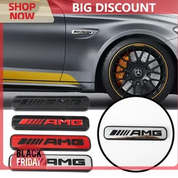 3D ABS Car Body Rear Trunk Badge Fender Sticker For Mercedes benz AMG A B C E S GLE CLC Class W204 W203 W205 W124 W221 W213 W212