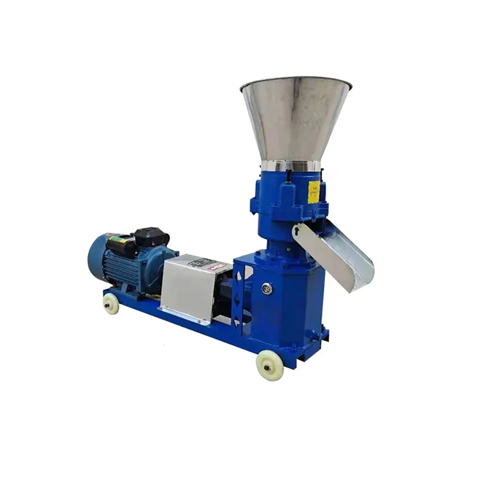 Animal Cattle Chicken Broiler Concentrate Feed Food Granule Maker Poultry Pellet Making Machine For Fish