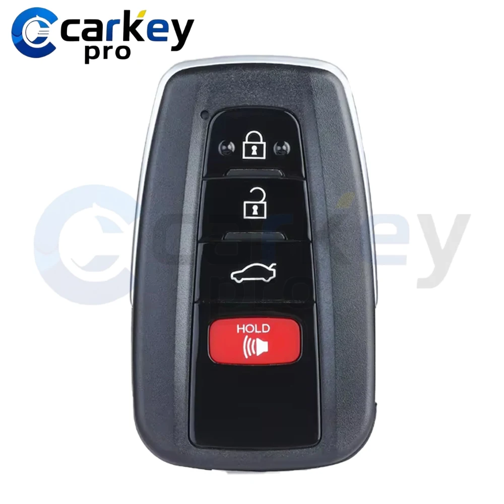 Carkeypro 3+1Buttons Smart Key 433/434MHz 0410 BR2EX 89904-33770 8A CHIP For Toyota Camry 2018-2023