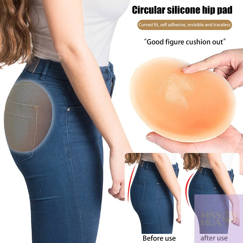 1 Paar Siliconen Fake Ass Butt Pads Herbruikbare Zelfklevende Bil Enhancer Voor Vrouwen Sticky Hip Lift Pads Hip Dip Filler inserts
