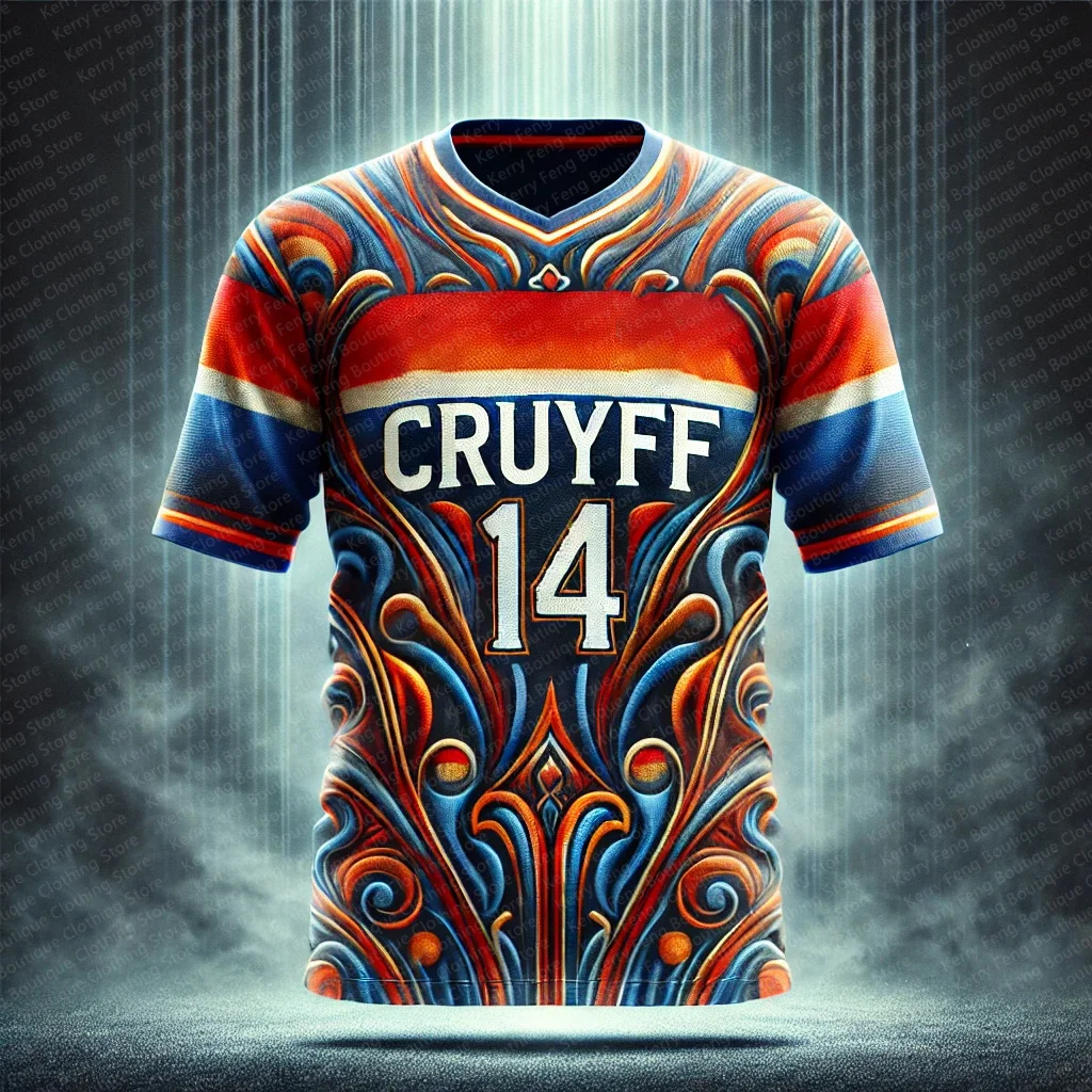 Summer Commemorative Edition Men\'s Football Shirt T-shirt Daily Match Breathable Sweat wicking Quick drying Training Clothes