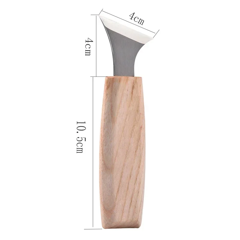 1Pcs Chisel Woodworking Cutter Hand Tool Set Stainless Steel Wood Carving Knife Sculptural Cutter Knife Sharpener Accessory