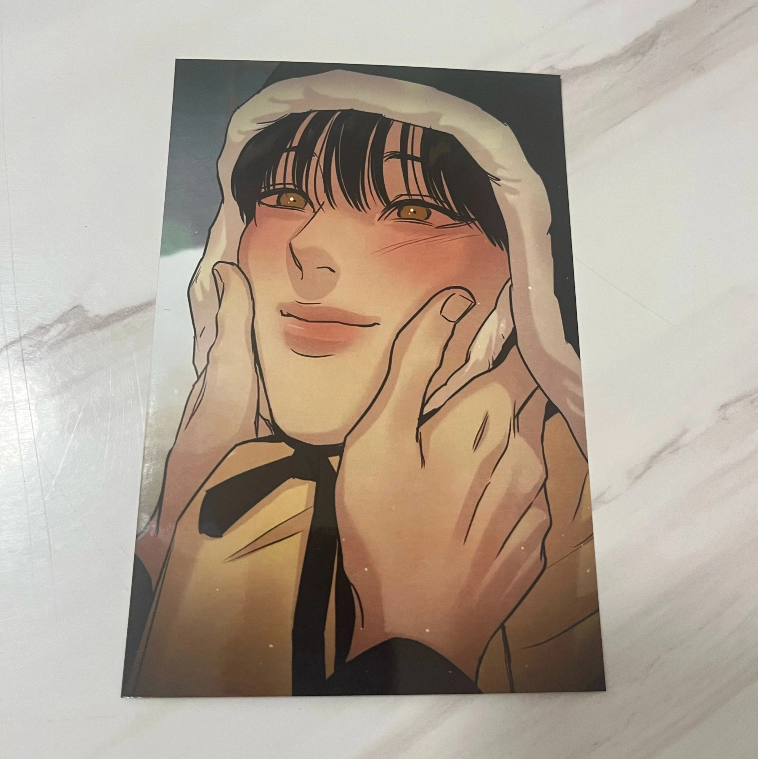 BL comic Painter of the Night 5-8 Byeonduck Korean comic photo card  Xiangka