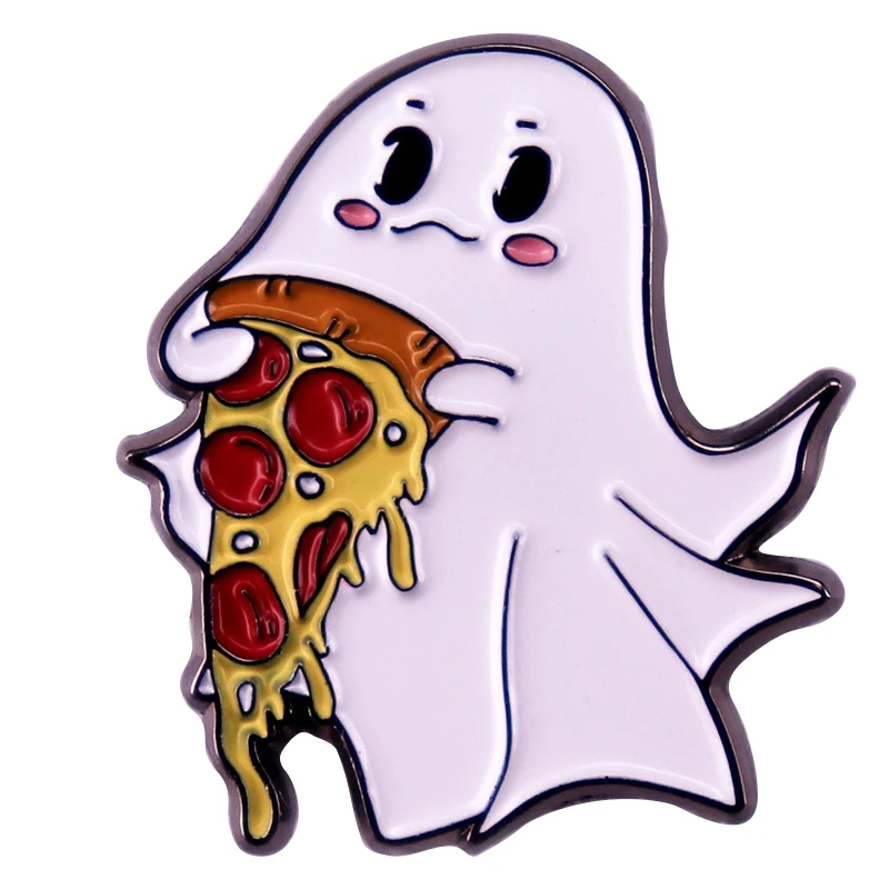 

A2959 Ghost Halloween Enamel Brooch Cute Pins Clothes Backpack Lapel Badges Collection Fashion Jewelry Accessories Gifts