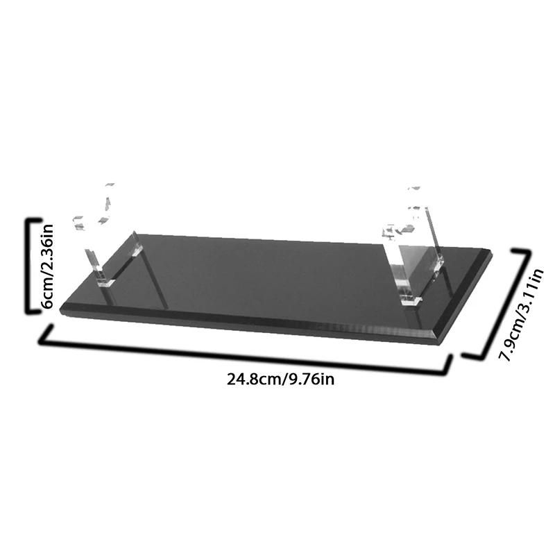 feelfeel Acrylic Lightsaber Stand Acrylic Display Stand Decorative Sword Display Holder Rack for Display the on the Desktop B