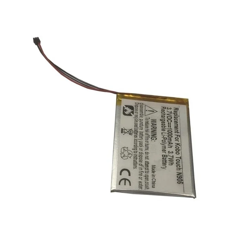 High Quality 100% New H384355 3.7V 1000mAh Li-Polymer Rechargeable Battery for Kobo Touch N905  E-reader Battery