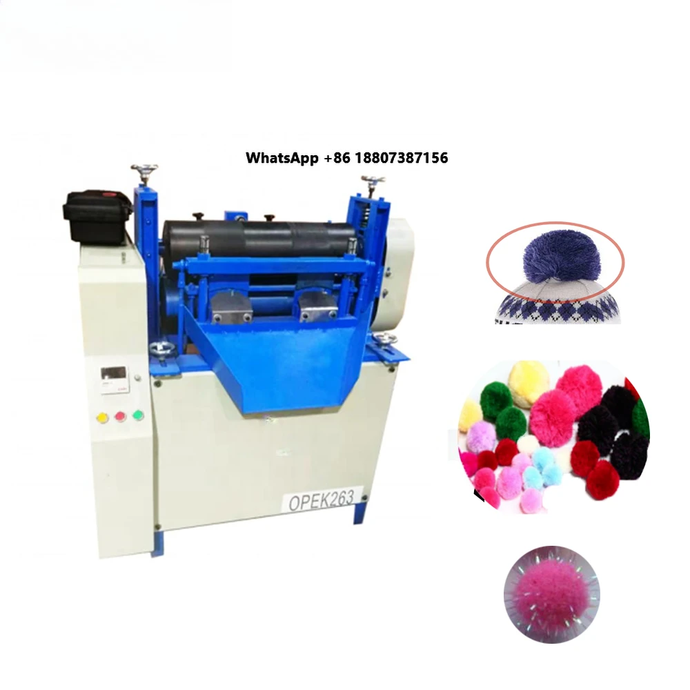 High Speed High Output Motorized Yarn Lace Braiding Machine for Pompom Production