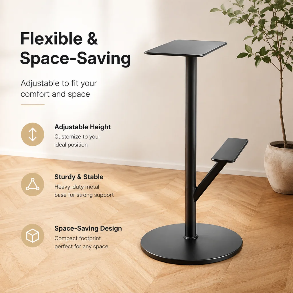 Metalowy stołek barowy w stylu – Home Bar Stools recenzja i cena