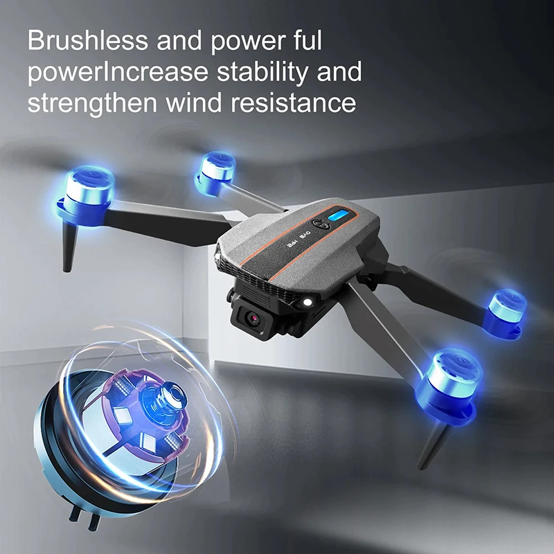 2024 New S91 Drone Profession WIFI Obstacle Avoidance 4K Dual Camera 360° Roll Quadcopter FPV Drone Long Range RC Helicopter Toy