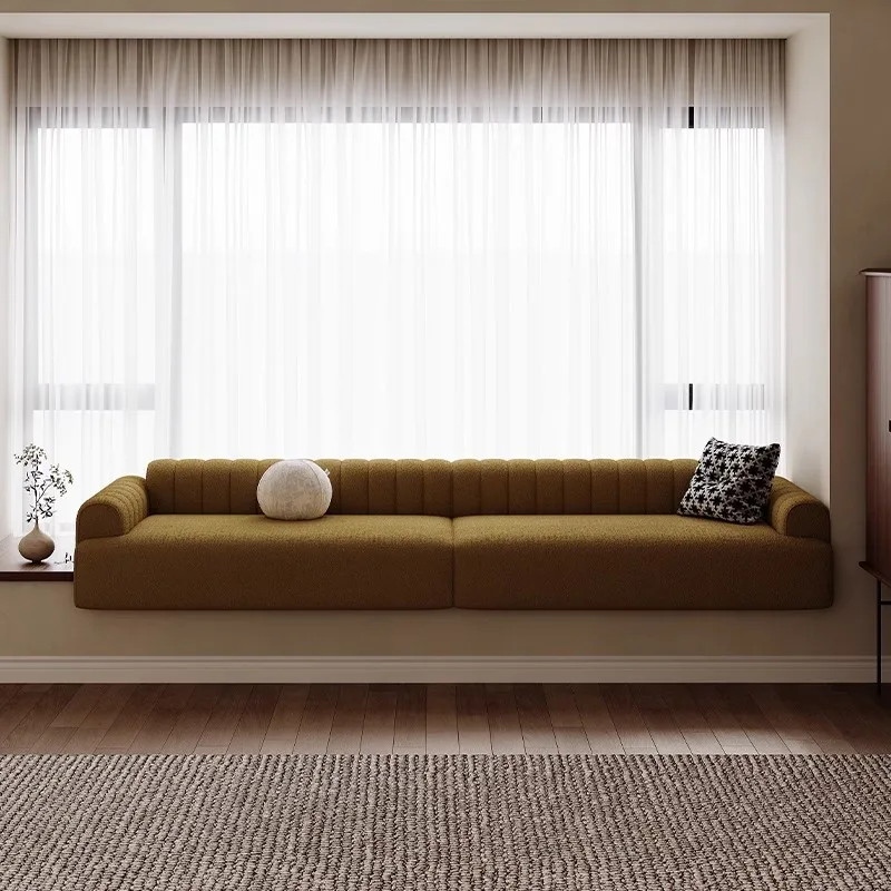Bay window sofa high-end bay window mat lazy sofa Nordic modern simple window sill mat bedroom small sofa