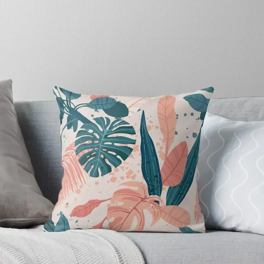 

Pink tropical Throw Pillow Christmas Covers Pillowcases Bed Cushions luxury decor pillow