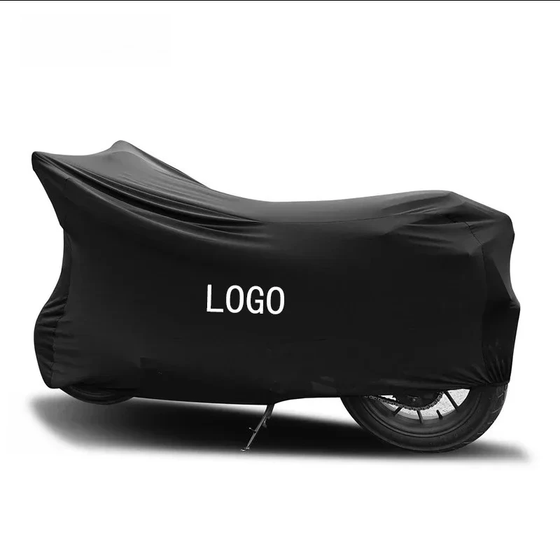 Cubierta Universal  motocicleta con logotipo personalizable, cubierta protectora UV  interiores y exteriores, cubierta a prueba
