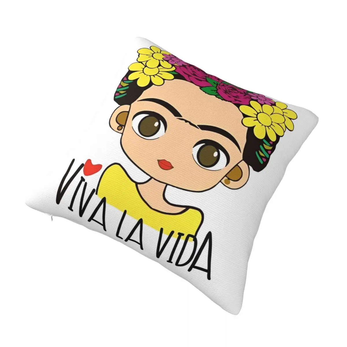 Decorative Pillowcase Fridas Kahlos Viva La Vada Product Chair Throw Pillow Case Cover Square Multi-Size Dropshipping