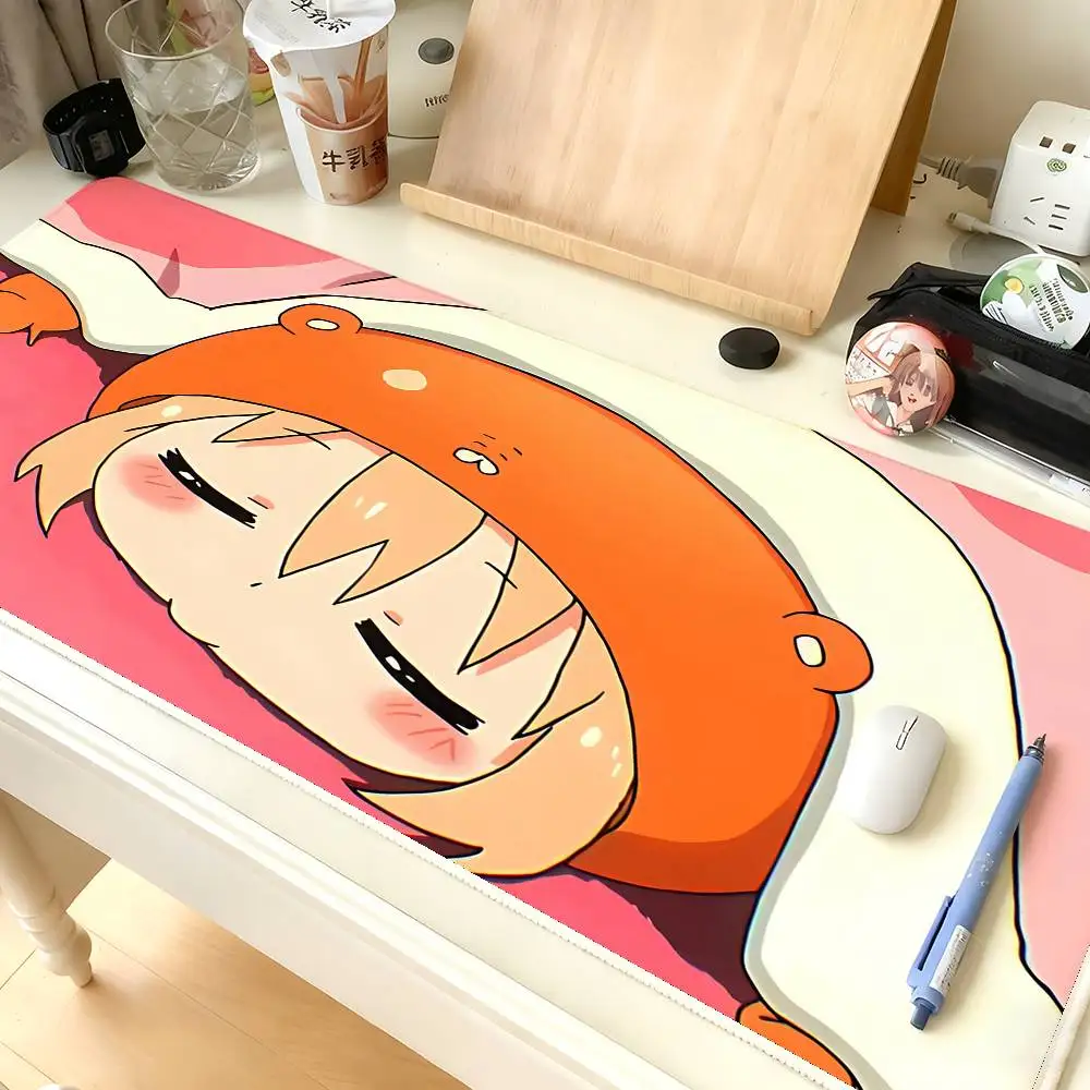 Anime U-Umaru-chans Mouse Pad Computer Mat Deskpad Laptop Keyboard Mat Office Large Landscape Mousepad