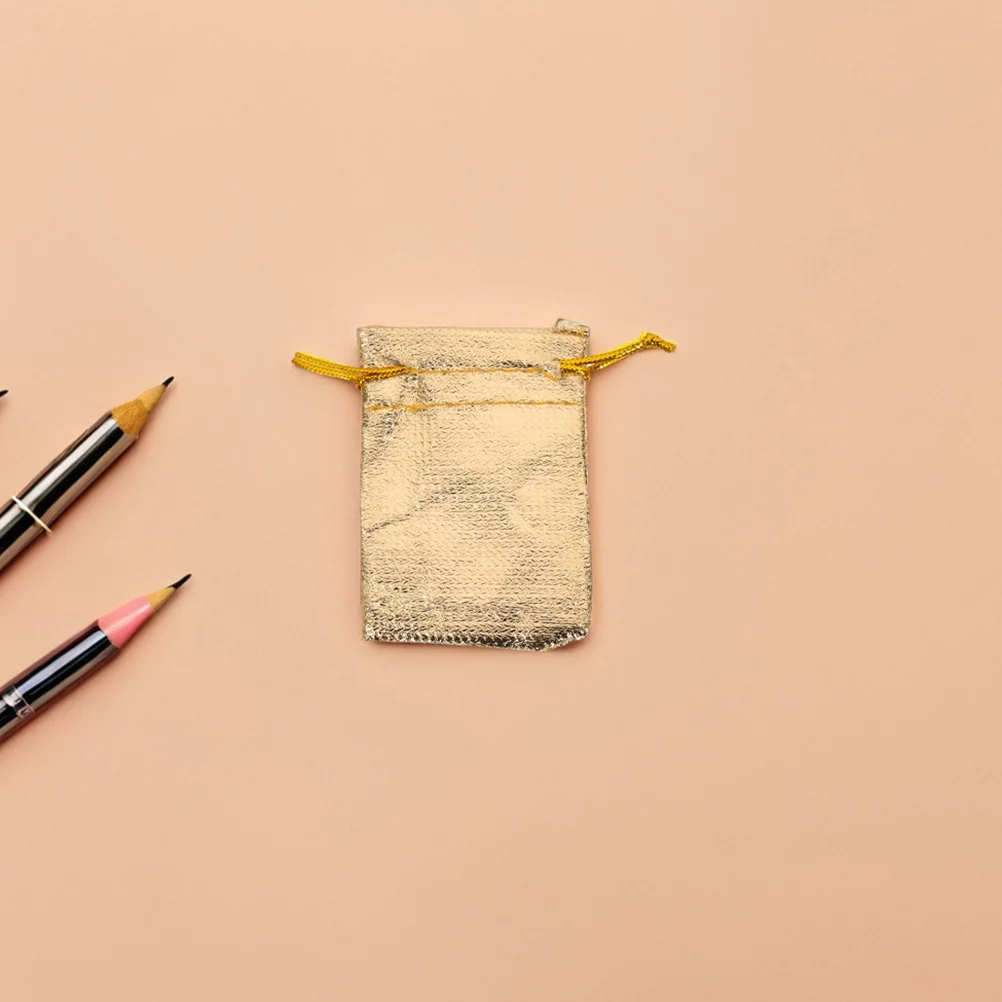 

100Pcs Cloth Drawstring Jewelry Pouches Party Favor Candy Bags for Weddings Birthdays Holidays Special Events Jewelry Pouches