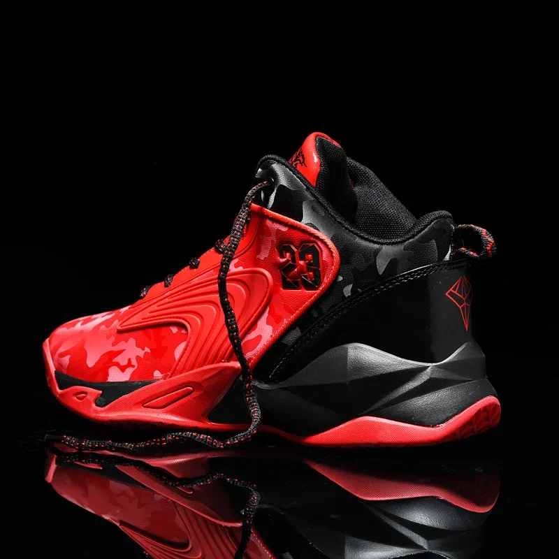 Marke Professionelle männer Basketball Schuhe Basketball Turnschuhe Anti-skid High-top Paar Atmungs Mann Basketball Stiefel