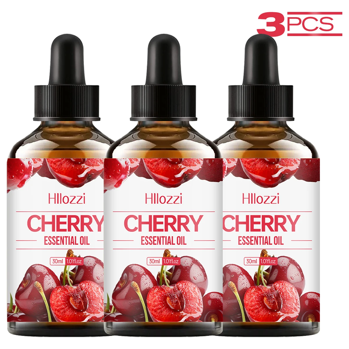 30ml Plant Essential Oil, 3 - Pack, Fruit Essential Oil, Aromatherapy, Soap - Making, DIY Essential Oil, Multi - Functional Esse