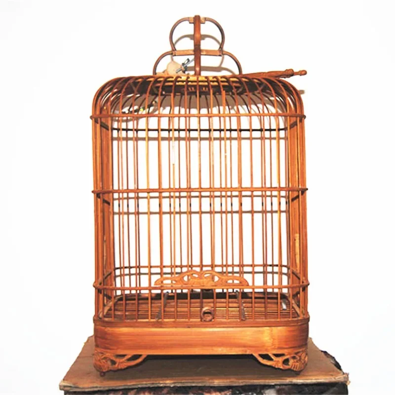 Portable Wooden Carrier Bird Cages Budgie Accessories Outdoors Hut Bird Cages Park Decoration Cage Oiseau Birds Supplies WZ50BC