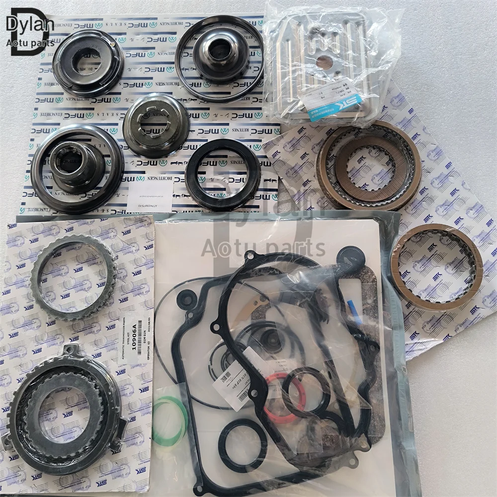 01M Repair Kit and 01N01M Major Repair Kit (Friction Plate + Plate + Piston + Screen) For Audi A6