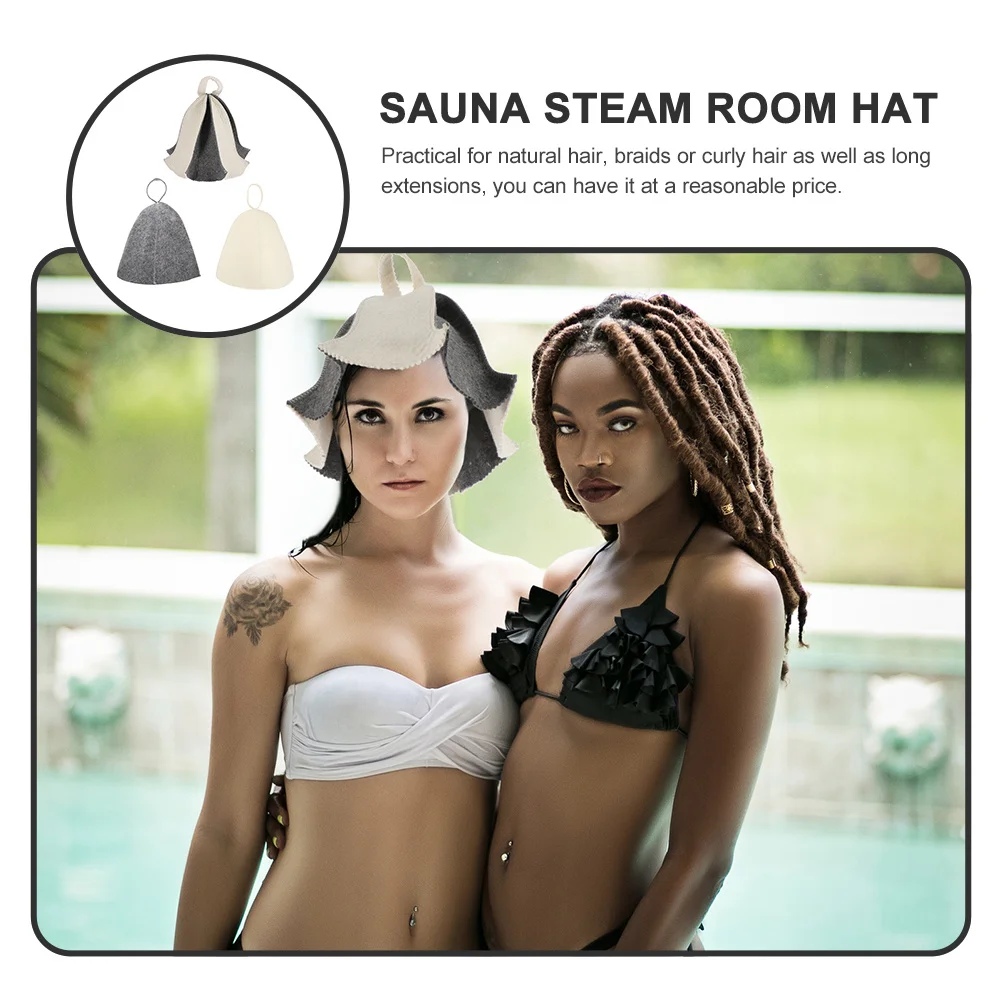 

Lightweight Sauna Hat Heat Insulation Hat Portable Sauna Hat Thick Sauna Hat Sauna Room Hat