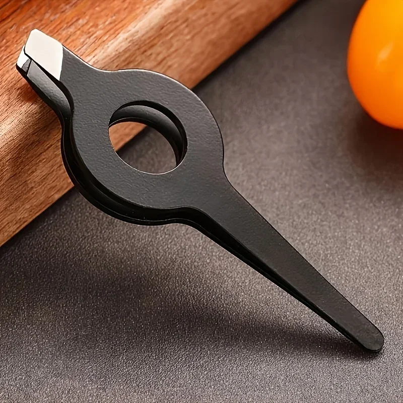 2pcs tweezers hair removal clip with hollow handle for precise trimming of eyebrows and facial hair