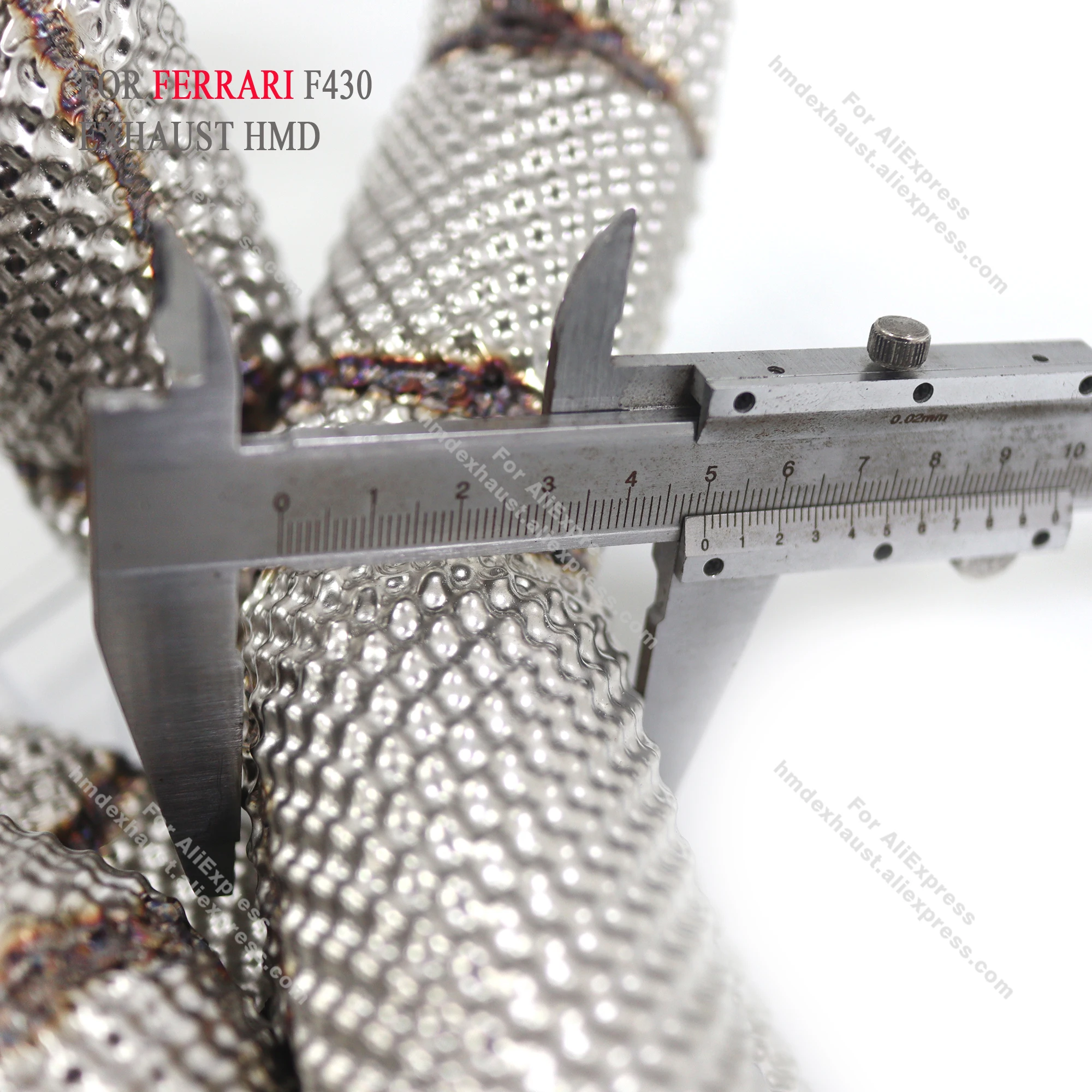 

High Quality Downpipe For Ferrari F430 Stainless Steel Exhaust System Heat Shield High Flow Performance Manifold Header HMD