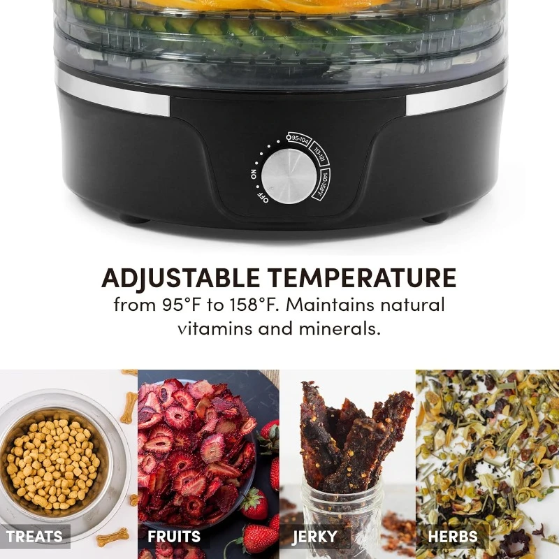 Food Dehydrator, 5 BPA-Free 11.4