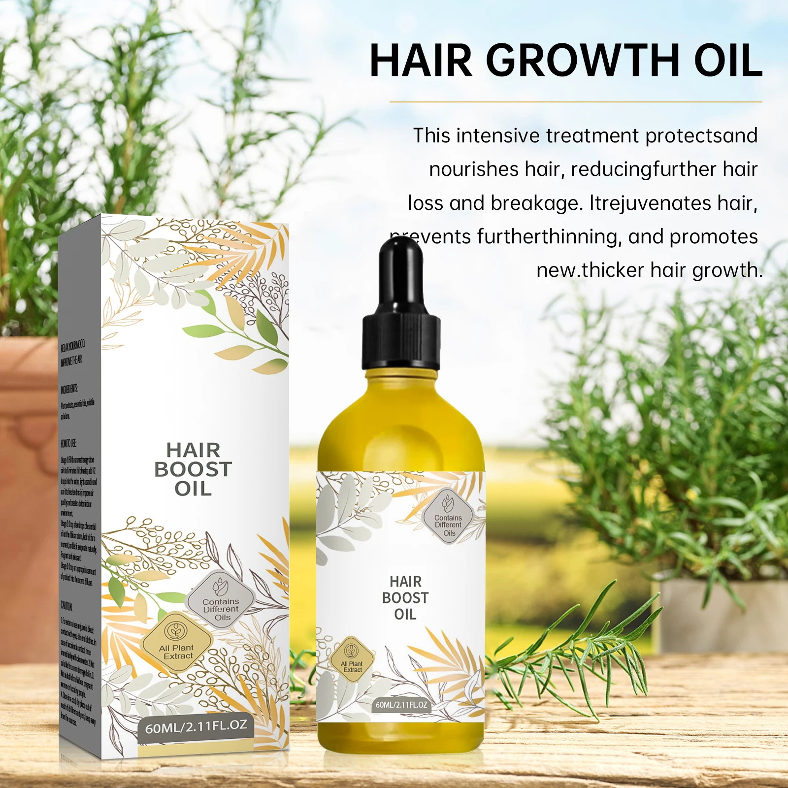 الهواء تجديد الزيوت العطرية إصلاح تلف الشعر منع الخزامى النباتي تعزيز تساقط الشعر السلس الشعر تغذي العناية بالشعر