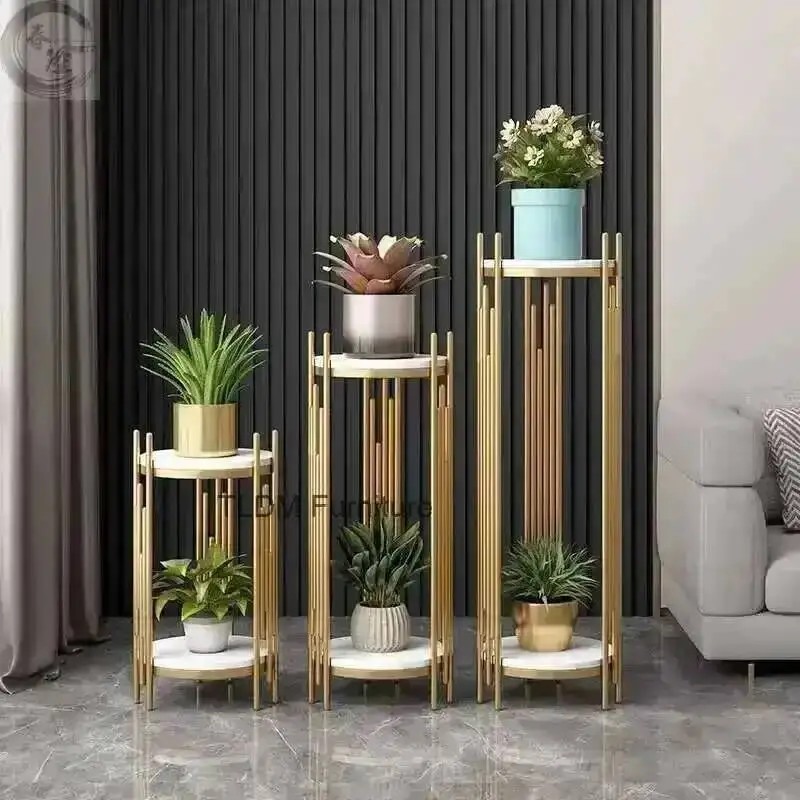 حامل دعم للشرفة، حامل عرض زهرة لرف الحديد بوعاء، سرير الزهور يقف للأواني، منظم النباتات، رف التخزين