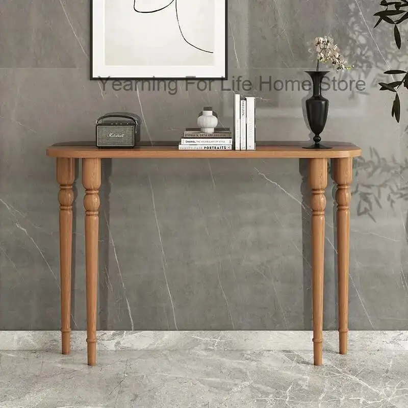 

Vintage Quality Console Table Trendy Luxury Delicacy Minimalist Corner Table Quality Elegant Mesa Entrada De Pasillo Furniture
