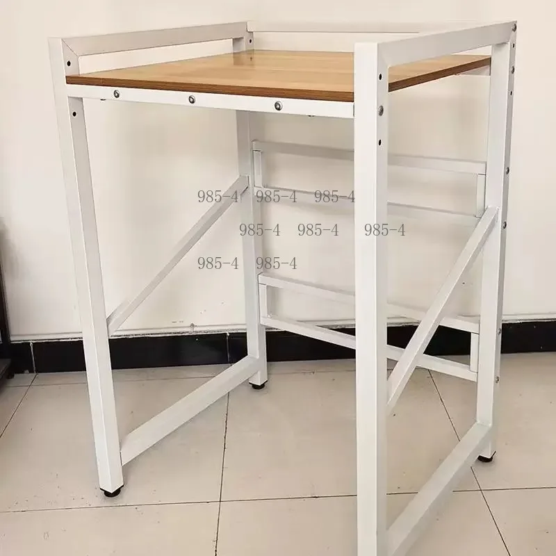 Steel Wood Combo Stackable Storage Rack, Heavy Duty Front Load Laundry Washer Dryer Organizer Shelf
