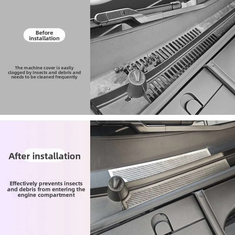 Для NIO Firefly передний капот, сетка от насекомых, пылезащитный чехол для рассеивания тепла, защитные аксессуары для модификации интерьера автомобиля