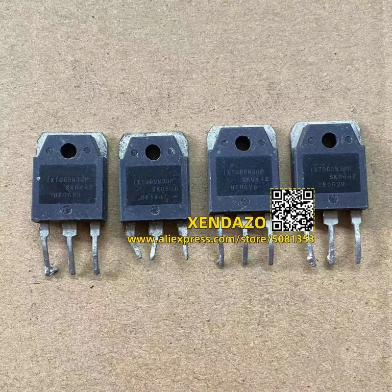 5pcs/lot IXTQ69N30P 69N30 MOSFET N-CH 300V 69A TO-247 TO-3P