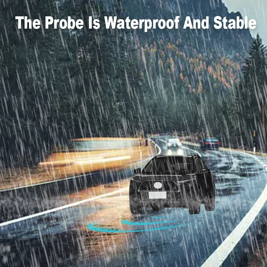 Reversing Blind Spot Front Rear Image Radar Sensor Sound Warning Indicator Probe System For Toyota Corolla Cross 2021 to 2024