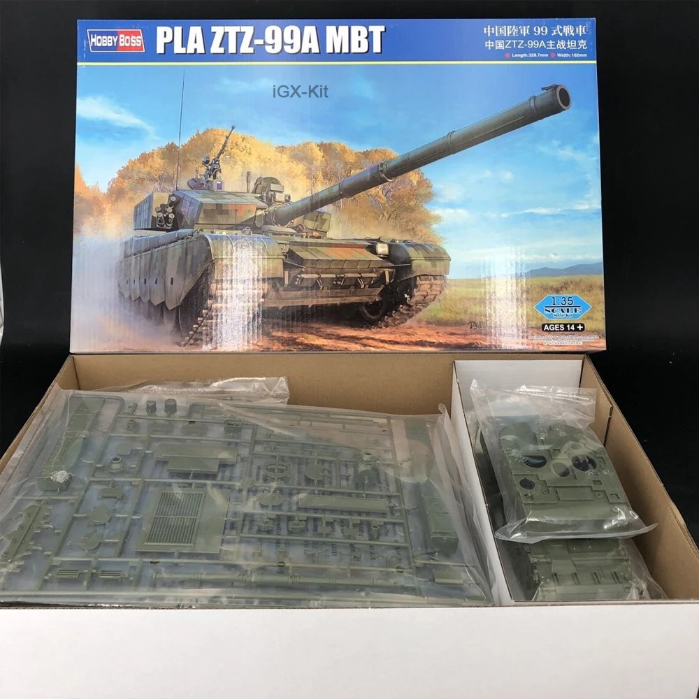 

Hobbyboss 83892 1:35 Scale PLA ZTZ99 ZTZ-99A MTB Main Battle Tank Armor Vehicle Plastic Model Assembly Kit Hobby Craft Toy