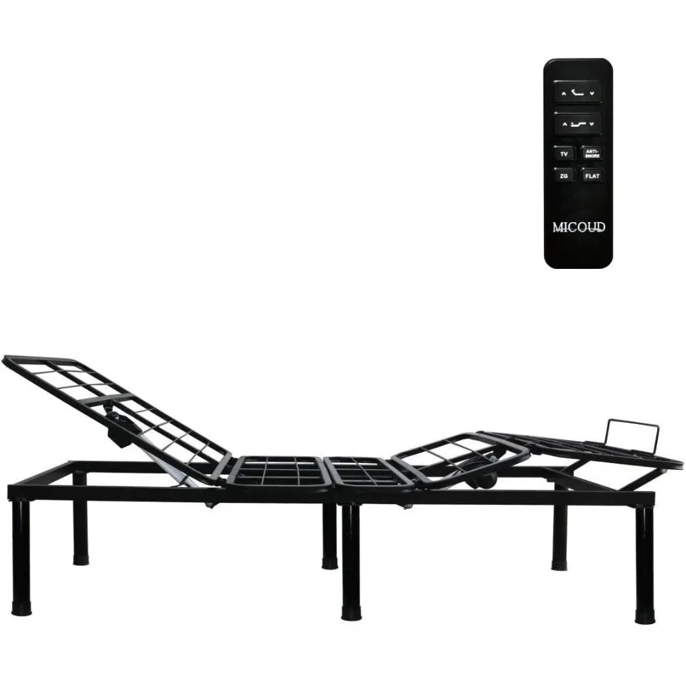 Twin XL Size Adjustable Bed Frame with Wireless Remote Control, Zero Gravity, Quick Assembly, 705 Lbs, Bed Frame