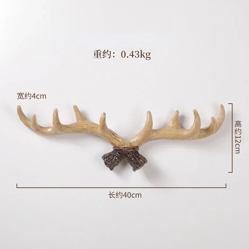 Wall Décor Antlers hook key holder coat hooks towel wall hooks For Bathroom Clothes Livingroom Kitchen Accessories