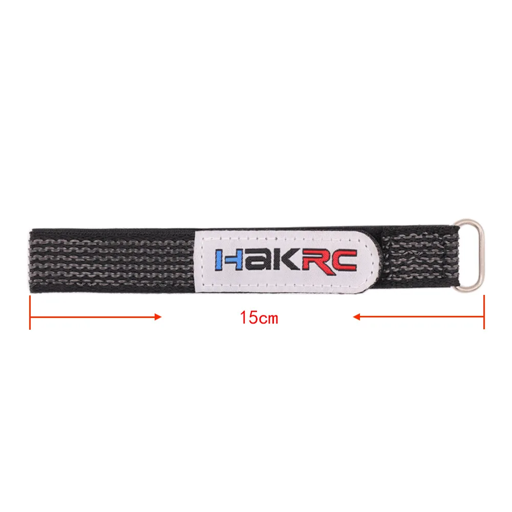 HAKRC traverser battery, large cable tie, braided battery strap, model aircraft FPV lithium battery strap compatible